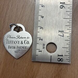 Tiffany & Co. Silver Heart Pendant